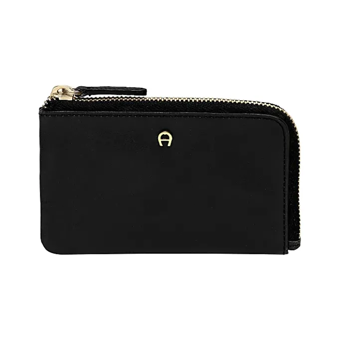 Aigner Keychains & Key Cases-KEY CASE black