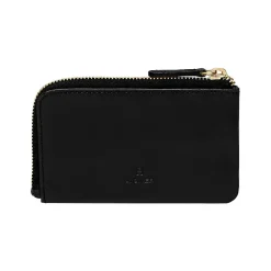 Aigner Keychains & Key Cases-KEY CASE black
