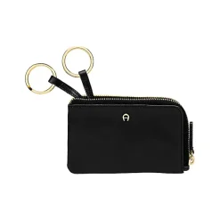 Aigner Keychains & Key Cases-KEY CASE black