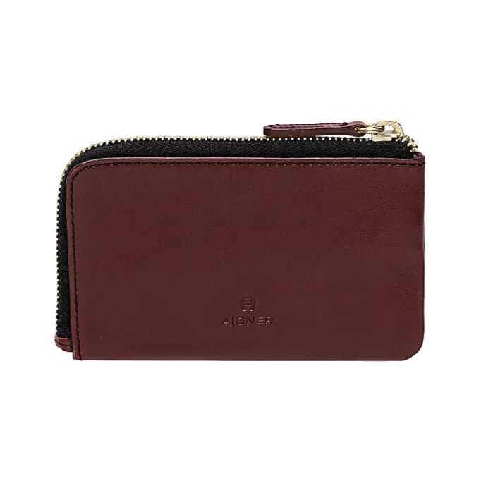 Aigner Keychains & Key Cases-KEY CASE antic red