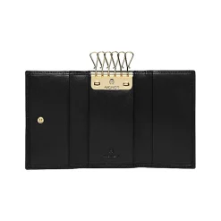 Aigner Keychains & Key Cases-KEY CASE black