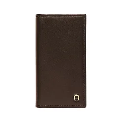Aigner Keychains & Key Cases-KEY CASE ebony