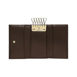 Aigner Keychains & Key Cases-KEY CASE ebony