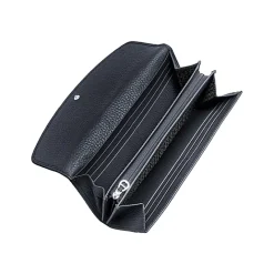 Aigner Wallets-Leather Banknote & Card Case marine