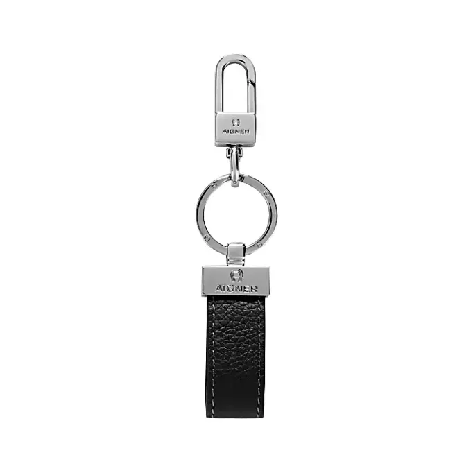 Aigner Keychains & Key Cases-Leather Keychain