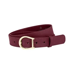 Aigner Belts-Logo Belt 3 cm burgundy