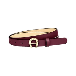 Aigner Belts-Logo Belt 2 cm burgundy