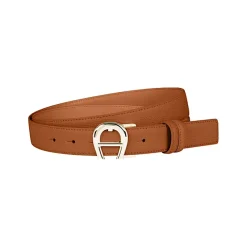 Aigner Belts|Belts-Logo belt 3 cm cognac brown