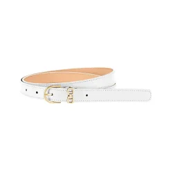 Aigner Belts-Logo belt 2 cm white