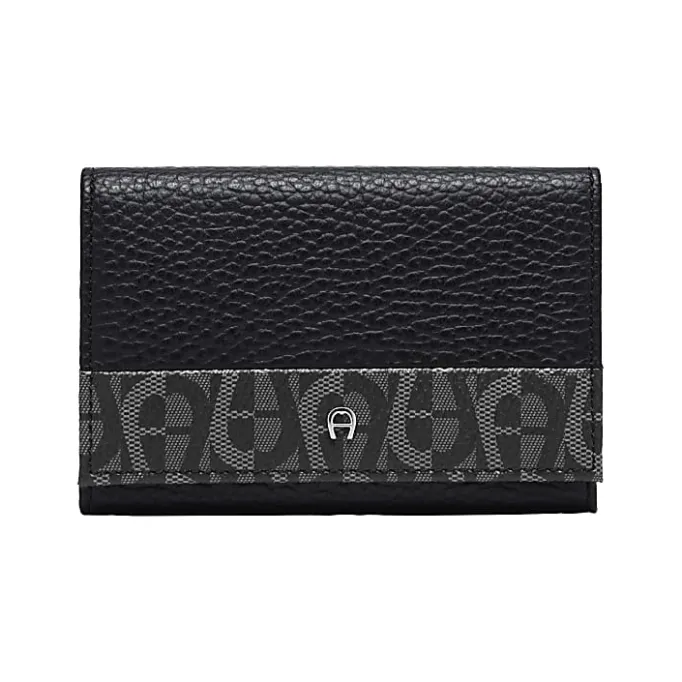 Aigner Wallets-Logo Card Case black