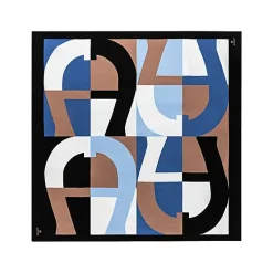 Aigner Foulards-LOGO Carré S black