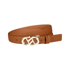Aigner Belts|Belts-Logo Gürtel 3 cm, Freesize & Reversible cognac brown