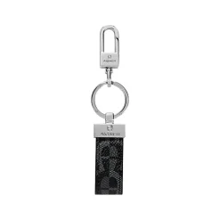 Aigner Keychains & Key Cases-Logo Keychain Icon black