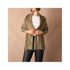 Aigner Foulards-LOGO Stola M moss green