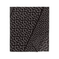 Aigner Foulards-Logo stole acacia brown