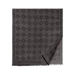 Aigner Foulards-Logo stole acacia brown