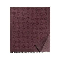 Aigner Foulards-Logo stole port red