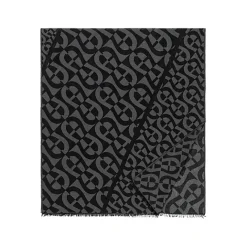 Aigner Foulards-Logo stole black