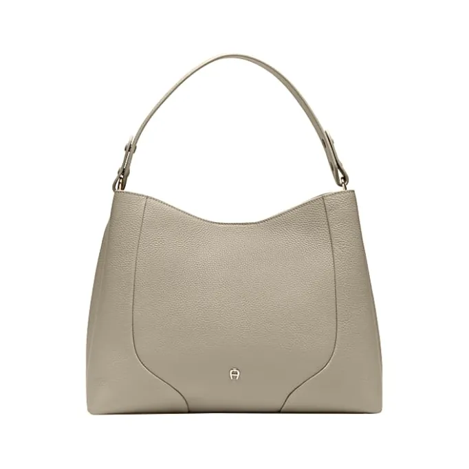 Aigner Bags-Mara hobo bag L alpaca beige