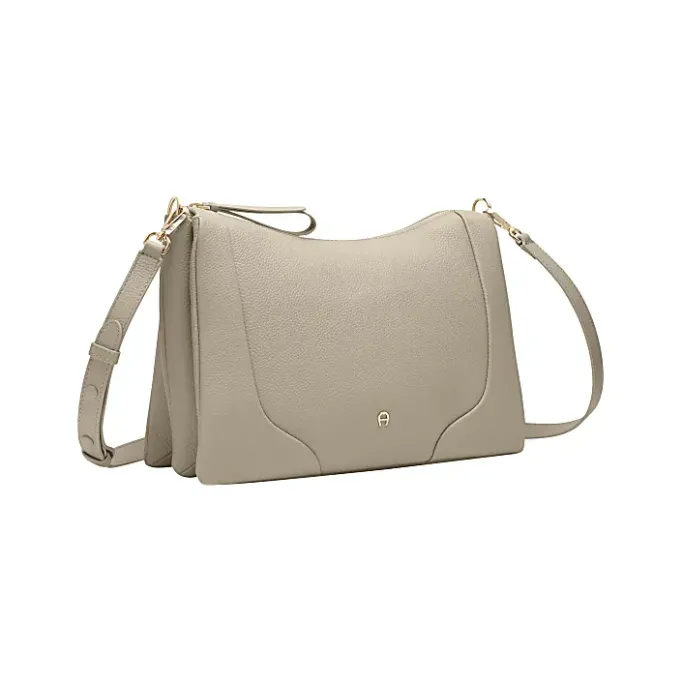 Aigner Bags-Mara hobo bag M alpaca beige