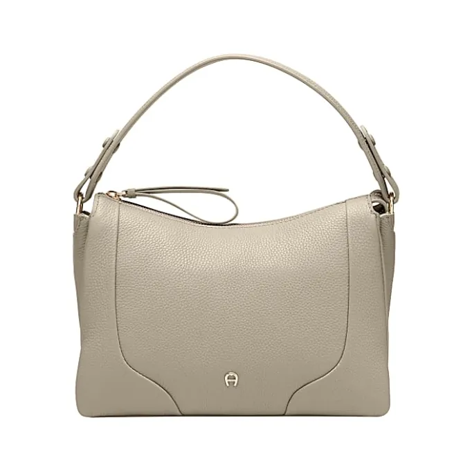 Aigner Bags-Mara hobo bag S alpaca beige