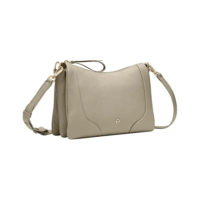 Aigner Bags-Mara hobo bag S alpaca beige