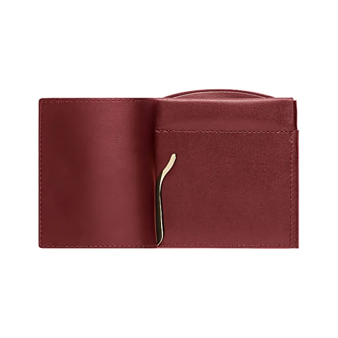 Aigner Wallets-Money Clip Wallet antic red