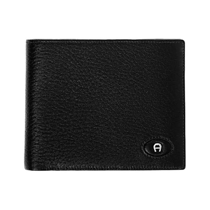 Aigner Wallets-NORTHERN LIGHTS COMBINATION WALLET black