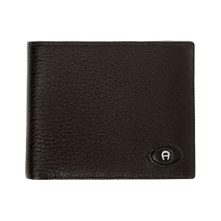Aigner Wallets-NORTHERN LIGHTS COMBINATION WALLET ebony
