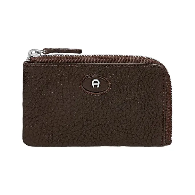 Aigner Keychains & Key Cases-NORTHERN LIGHTS KEY CASE ebony