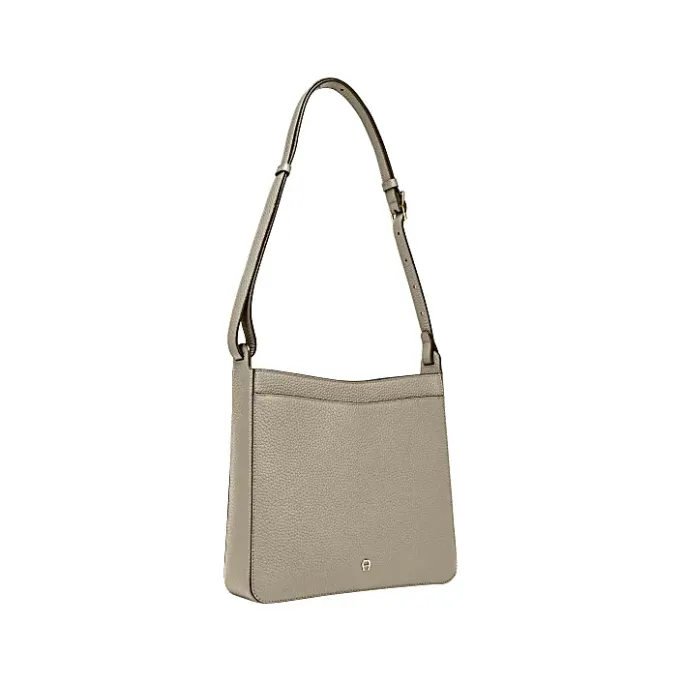 Aigner Bags-Pura hobo bag M alpaca beige