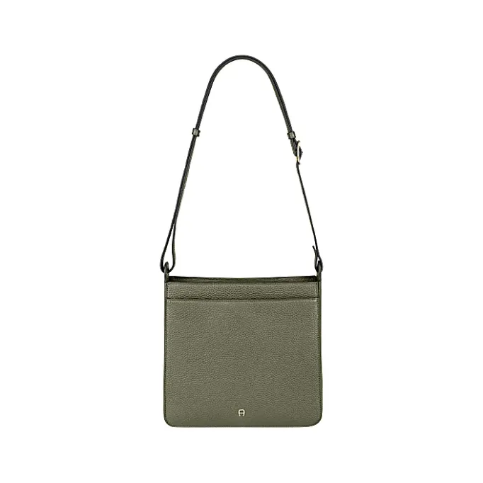 Aigner Bags-Pura hobo bag M moss green