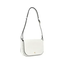 Aigner Bags-Pura shoulder bag M cotton white