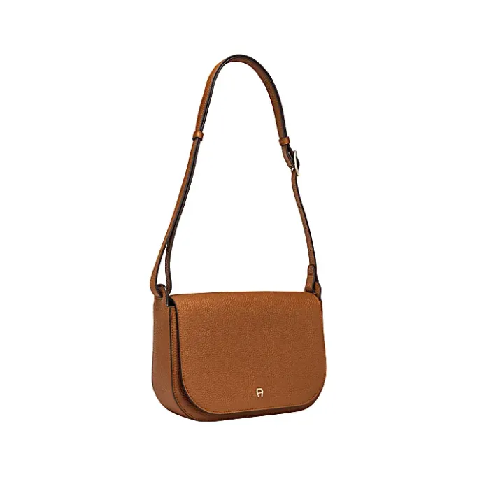 Aigner Bags-Pura shoulder bag M cognac brown