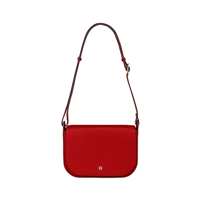 Aigner Bags-Pura shoulder bag M lipstick red