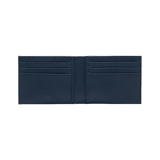 Aigner Wallets-Saffiano bill and card case midnight Blue