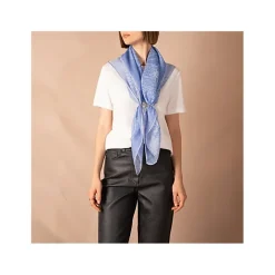 Aigner Foulards-SEASONAL Carré M Porcelain Blue