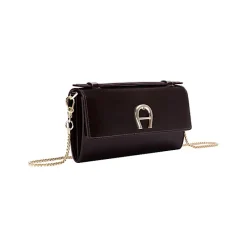 Aigner Leather Accessories-Wallet on Chain port red