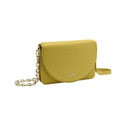 Aigner Leather Accessories-Wallet on Chain Golden Olive