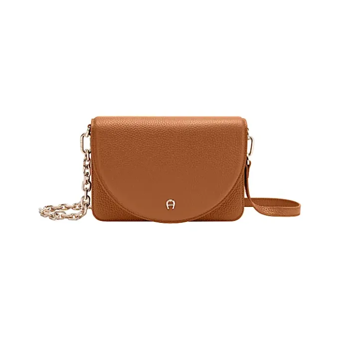 Aigner Leather Accessories-Wallet on Chain cognac brown
