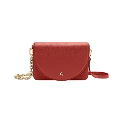 Aigner Leather Accessories-Wallet on Chain burnt red