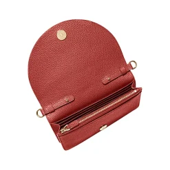 Aigner Leather Accessories-Wallet on Chain burnt red