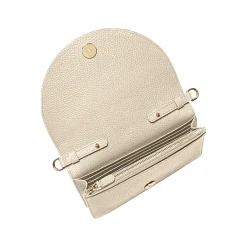 Aigner Leather Accessories-Wallet on Chain macadamia white