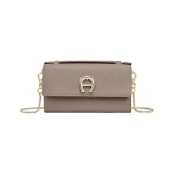 Aigner Leather Accessories-Wallet on Chain with Handle taupe