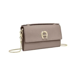 Aigner Leather Accessories-Wallet on Chain with Handle taupe