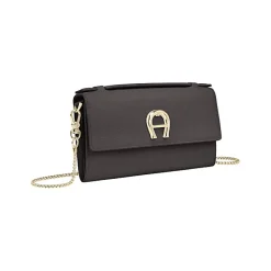 Aigner Leather Accessories-Wallet on Chain with Handle acacia brown