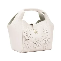 Aigner Bags-ZAIRA Fiori Hobo bag S cotton white