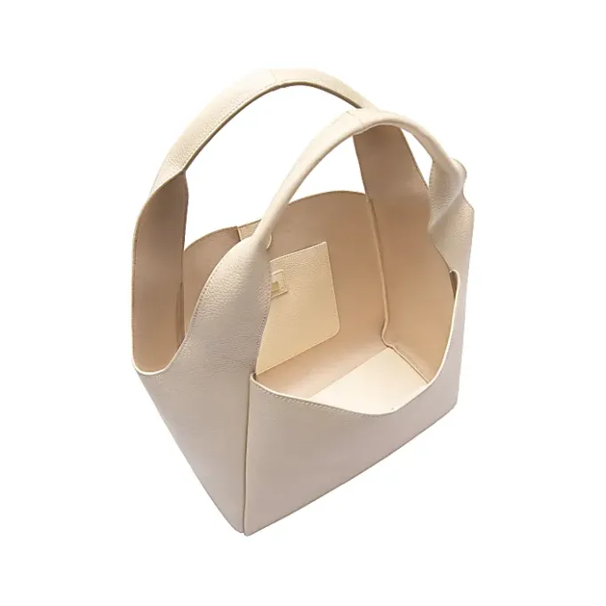 Aigner Bags-ZAIRA Hobo bag M macadamia white