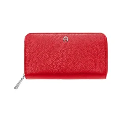 Aigner Wallets-Zip-Around Wallet burnt red