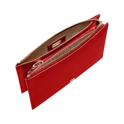 Aigner Leather Accessories-Zita bag with shoulder strap lipstick red